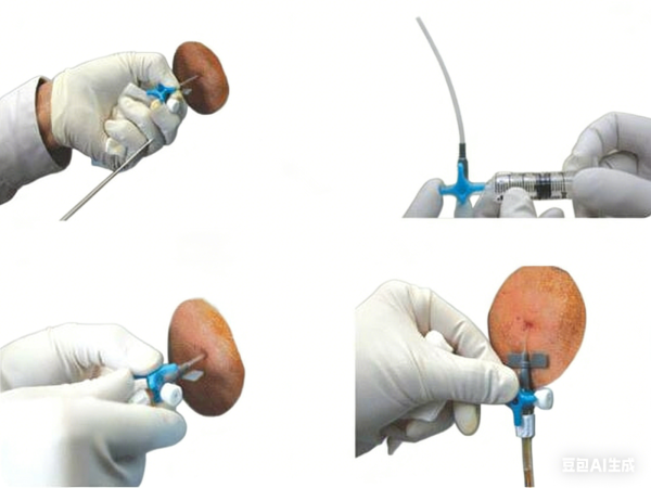 动物腹腔积液引流及透析套件