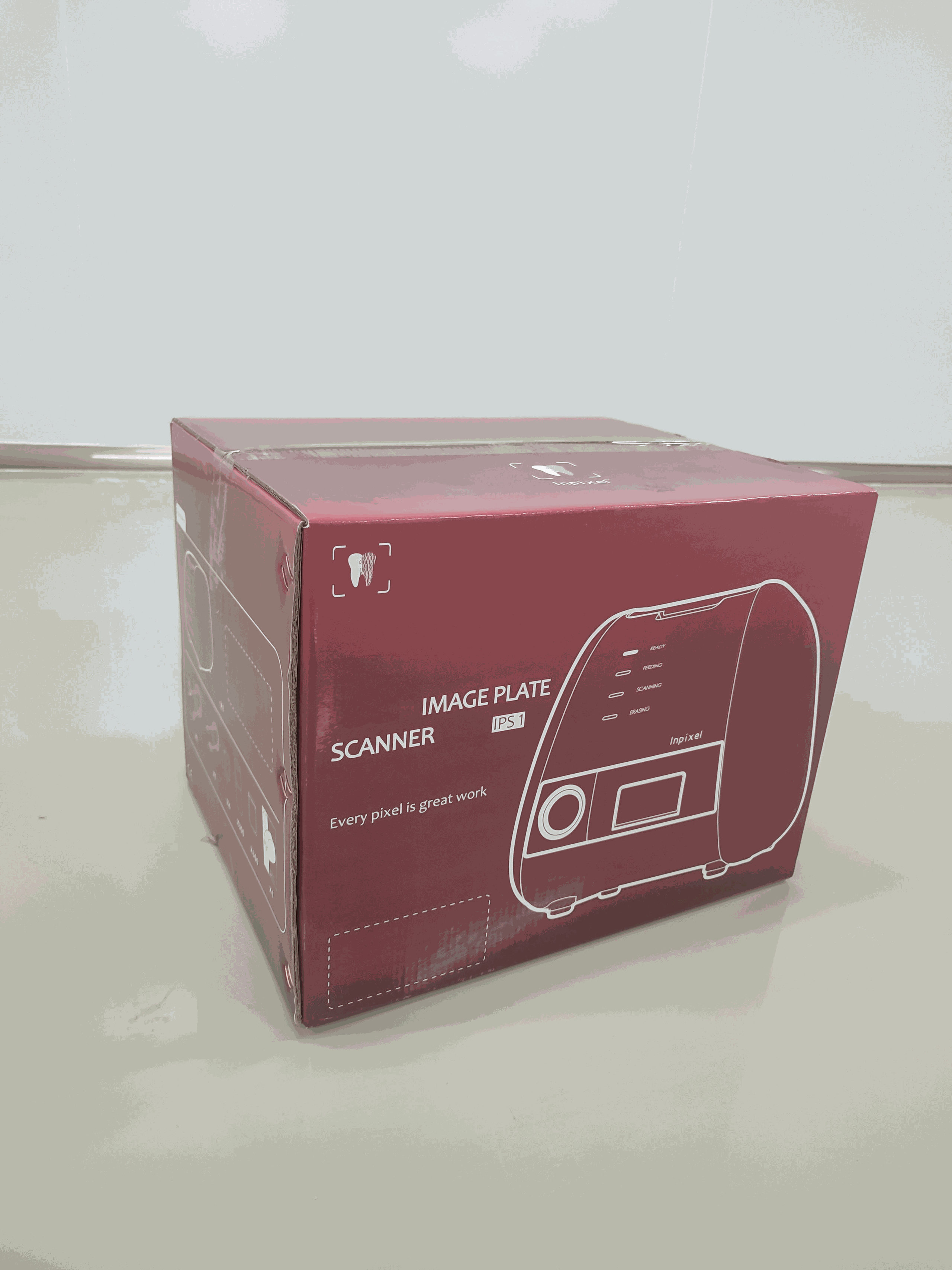 IDEN-CR01 牙科 CR 影像板扫描仪 — packaging