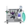 IWA-ANE101 portable veterinary anesthesia machine - tabletop unit with isoflurane vaporizer, oxygen flow meter, pressure gauge, dual circuit ports and green reservoir bag