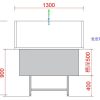 不锈钢无门洗浴水槽 (IWA-BW02) - detail view 1