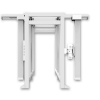 iVision-1000X Gantry dual-rail DR system — U-shaped gantry on dual floor tracks