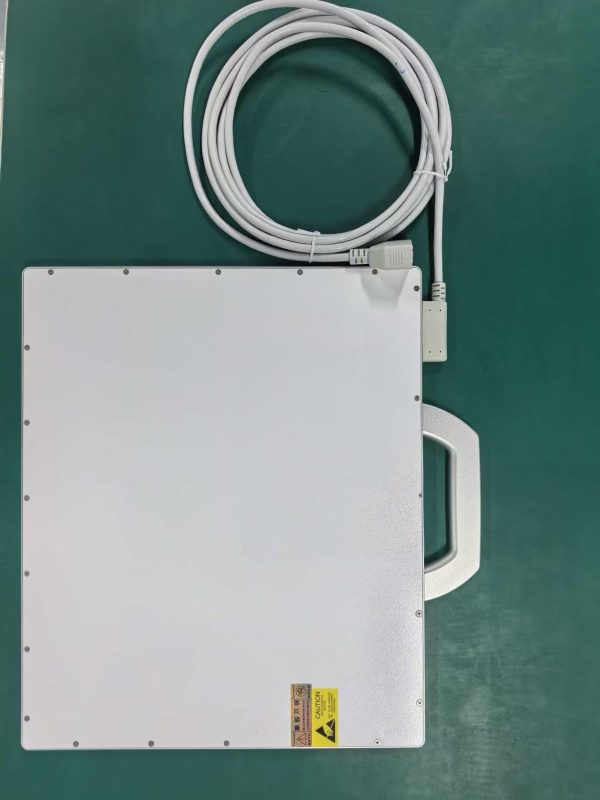 IWA-FP13 detector unit with tethered wireless gateway and cabling