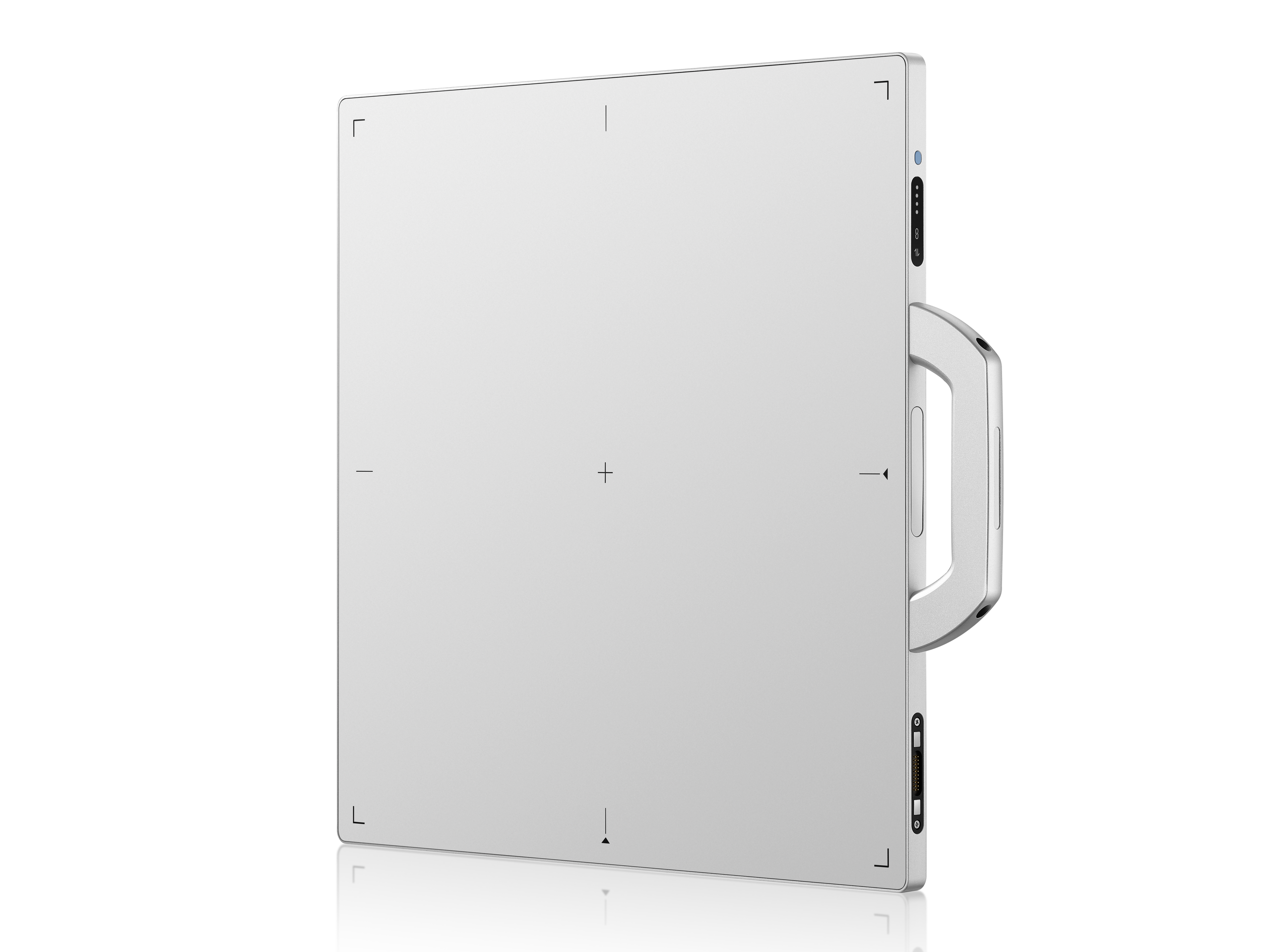 IWA-FP15 17×17 inch wireless flat-panel detector — isometric front view