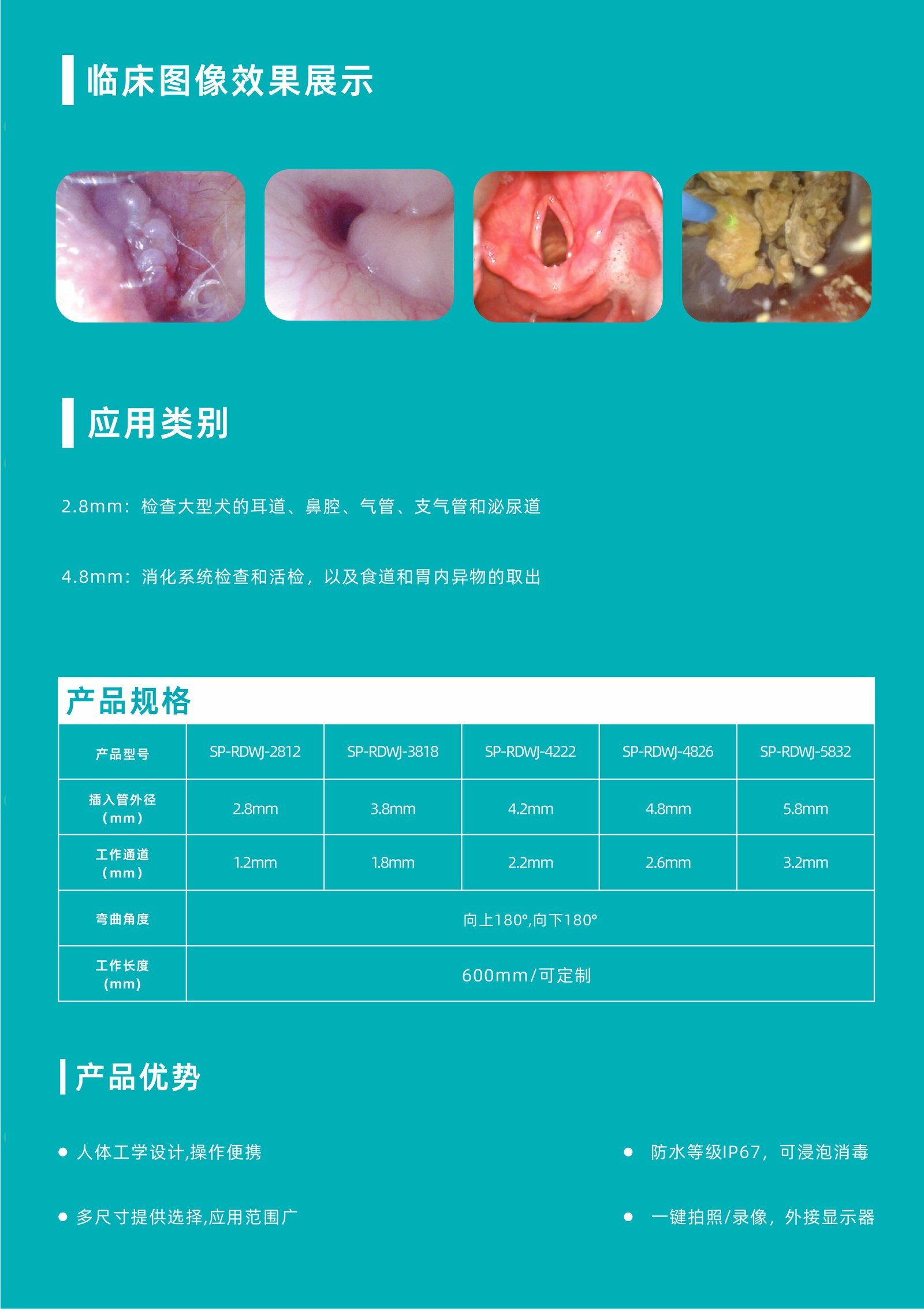 IWA-HD20 - spec sheet and clinical images (brochure page 2)
