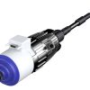 SOAIM SA Series — angulation control head and instrument channel Y-valve connector close-up