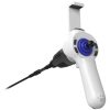 SA-Air wireless endoscope handle — joystick control with integrated phone/tablet holder bracket
