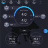 IWA-LAS10 treatment screen — dose, power, phase time, and total energy parameters