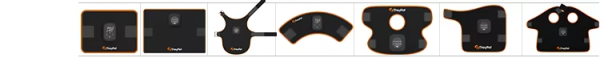IWA-RLT20 — range of flexible LED pad shapes for body, hock, and leg therapy