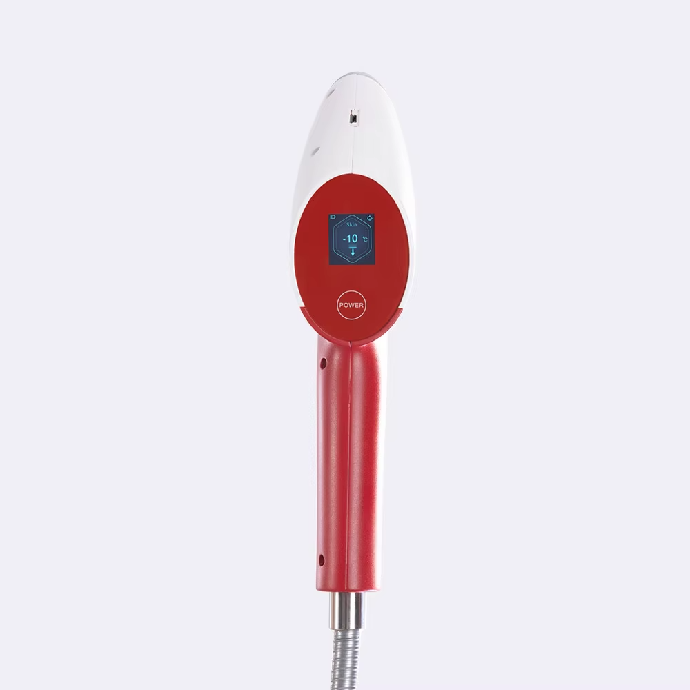 IWA-SCT10 便携 CO₂ 冷冻治疗枪 - 手持机身与数字温度显示
