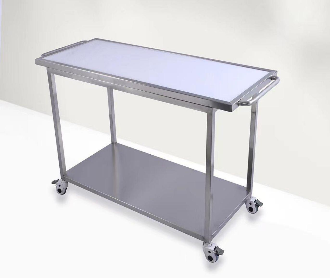 不锈钢亚克力板面宠物担架车 DJ-01 (IWA-SR01) - product photo