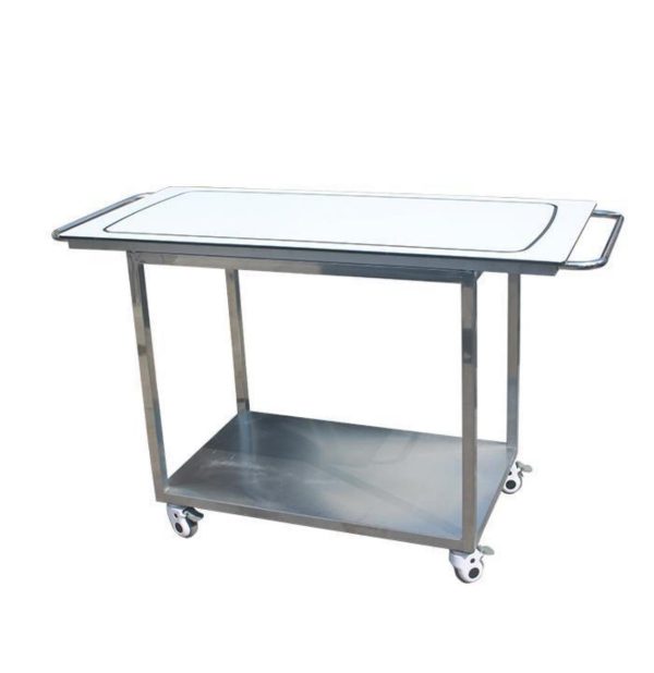 不锈钢亚克力板面宠物担架车 DJ-02 (IWA-SR02) - product photo