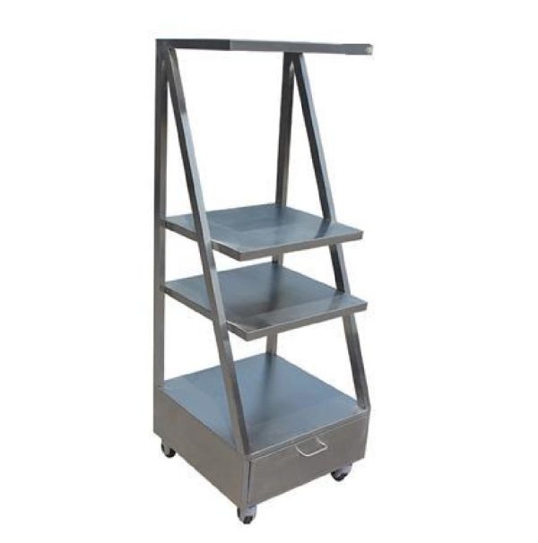 不锈钢递增设备承载推车 (IWA-TC03) - product photo