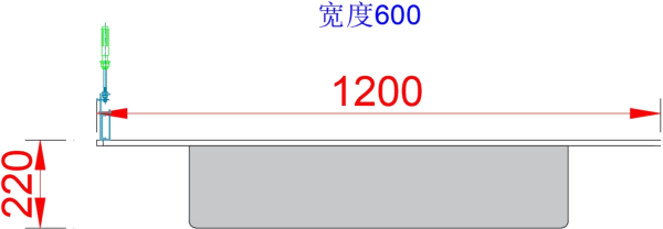 多功能处置台(洗牙台 C-03) (IWA-TT03) - detail view 1