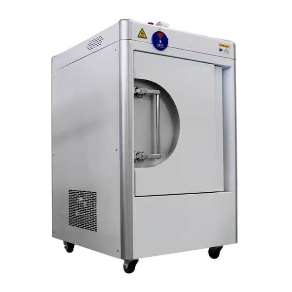 IWA-VPSS02 low-temperature ethylene oxide (EO) gas sterilizer — front view with circular chamber door