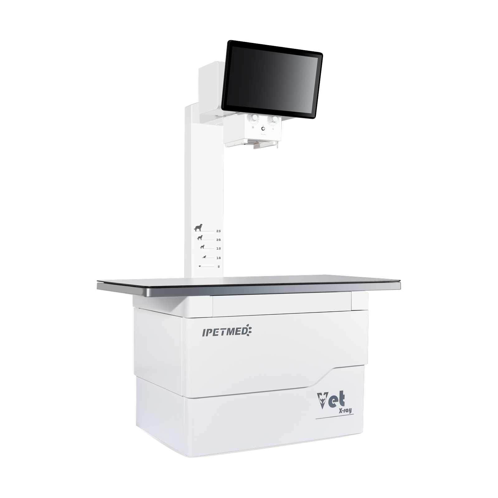 ipet-400ai-ir-hero-alpha 宜宠 AI-DR 全科主力 iPet-400AI iray 版整机(透明底)
