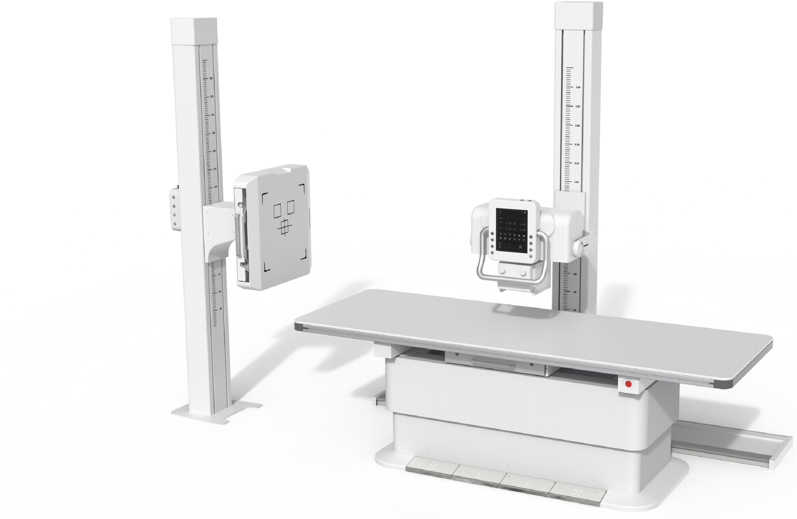 ivision-630-hero iVision-630 双立柱大动物 DR 系统(平台示意)