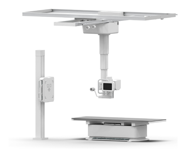 ivision-1000-hero 宜宠 AI-DR 大动物旗舰 iVision-1000 天轨悬吊 + 立柱 + 摄影床全系统