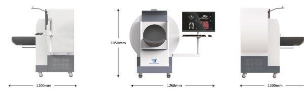 iwa-ct06-views-1.jpg Side, front and rear views — 1268 mm width, 1200 mm depth, 1050 mm height